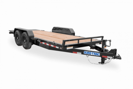 New 2026 Sure-Trac 7x18 14K Tilt Bed Equipment Trailer