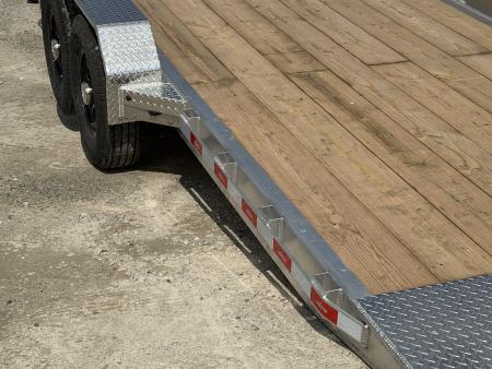 New 2026 NORDTEK 82X24 Tilt Trailer 16K Hyd. Jack w/Remote