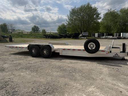 New 2026 NORDTEK 82X24 Tilt Trailer 16K Hyd. Jack w/Remote