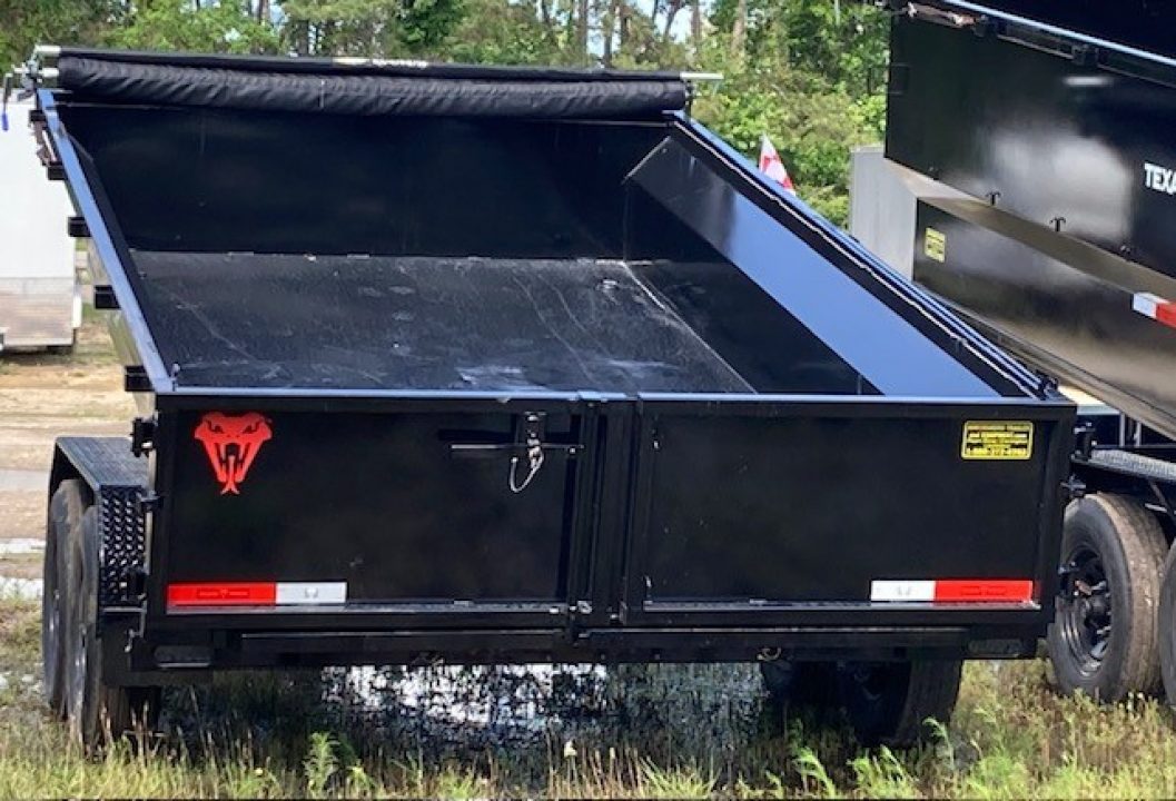 New 2026 Texas Pride Trailers 6.10x14 Trunnion Dump Dump Trailer