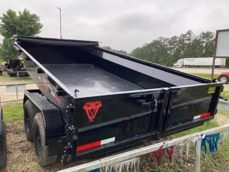 New 2026 Texas Pride Trailers 6.10x14 Trunnion Dump Dump Trailer