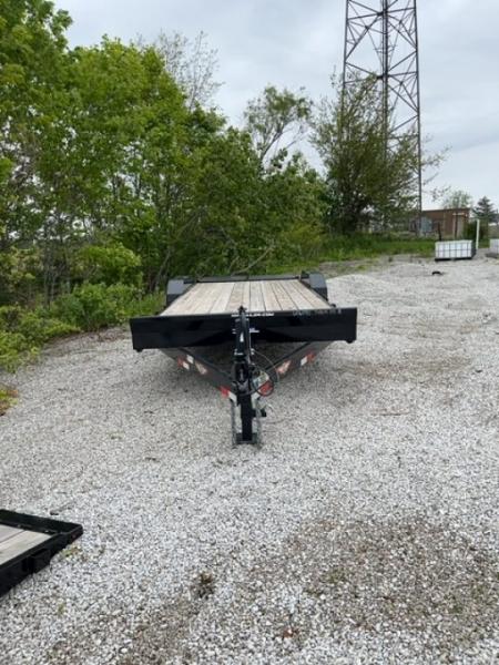 New 2025 H&H Trailers 82x18+4 Industrial Equipment Trailer, Super Deluxe Ramp, 14K