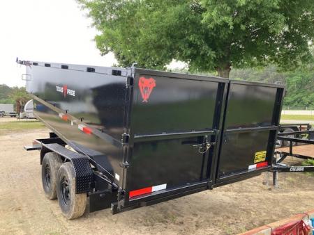 New 2026 Texas Pride Trailers 6.10x16 Trunnion Dump Dump Trailer