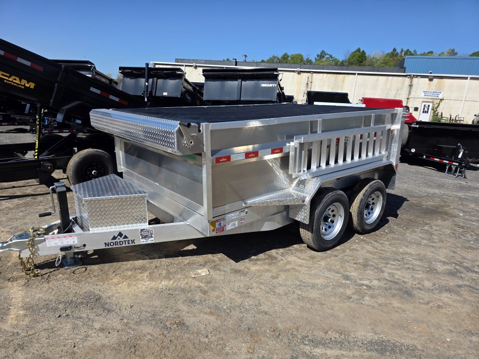 New 2026 Nordtek 75X10 7K ALUMINUM Dump Trailer