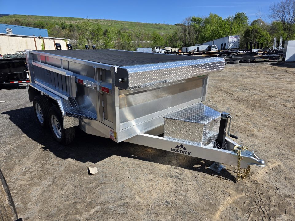 New 2026 Nordtek 75X10 7K ALUMINUM Dump Trailer
