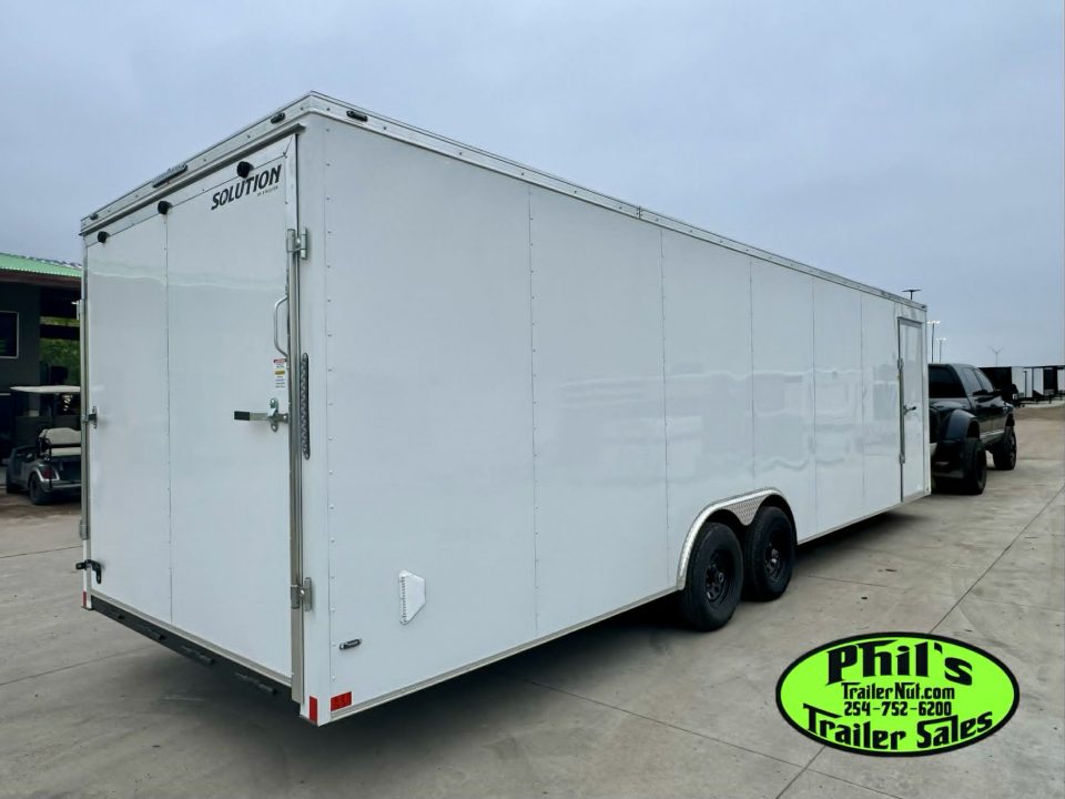 New 2026 Stallion Manufacturing LLC 8.5X28 ENCLOSED TRAILER Cargo / Enclosed Trailer