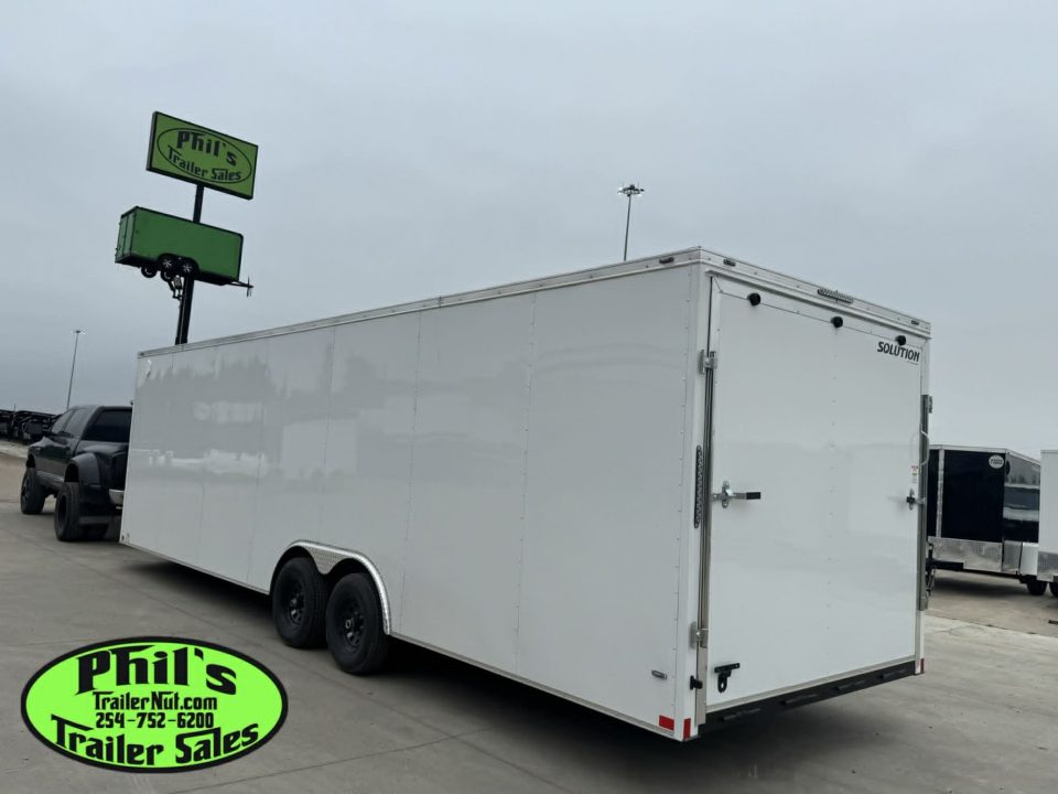 New 2026 Stallion Manufacturing LLC 8.5X28 ENCLOSED TRAILER Cargo / Enclosed Trailer