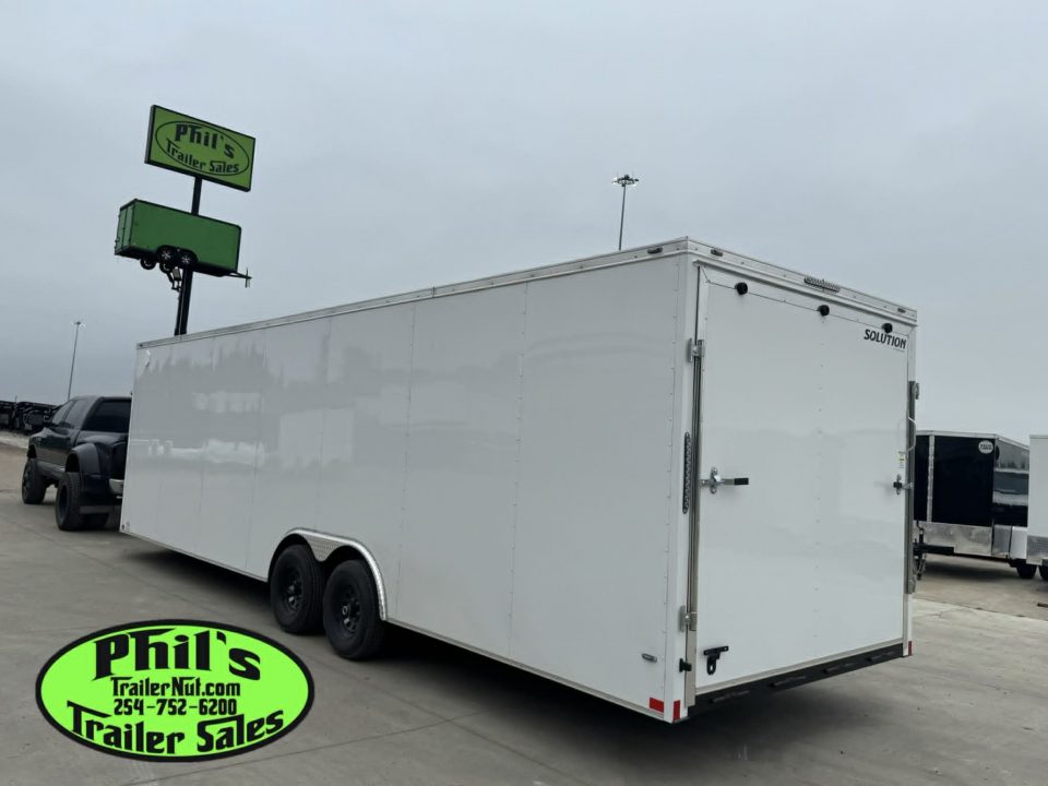 New 2026 Stallion Manufacturing LLC 8.5X28 ENCLOSED TRAILER Cargo / Enclosed Trailer