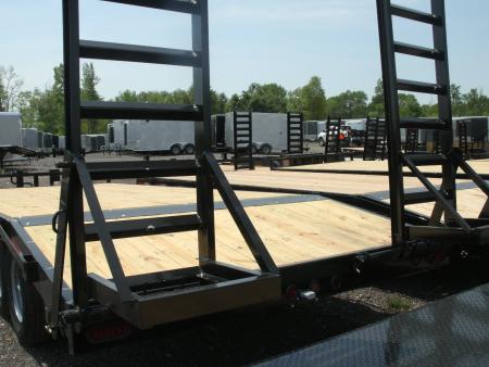 New 2026 Quality Steel and Aluminum 102 x 20+4 Deckover -14K Deckover Trailer