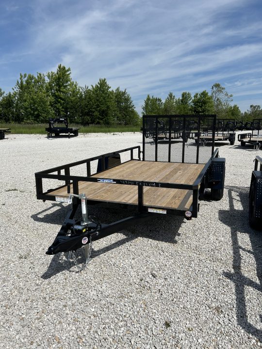 New 2026 Sure-Trac 7 x 14 Tube Top Utility 5K Brake