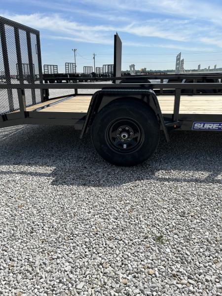 New 2026 Sure-Trac 7 x 14 Tube Top Utility 5K Brake