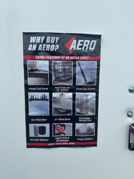 New 2026 AERO 8.5x16TM Cargo / Enclosed Trailer/CARGO REAR DOOR