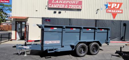 New 2026 Iron Panther DT583 Dump Trailer