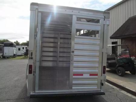 New EBY Trailers 7 X 20 Maverick Gooseneck Stock / Stock Combo Trailer
