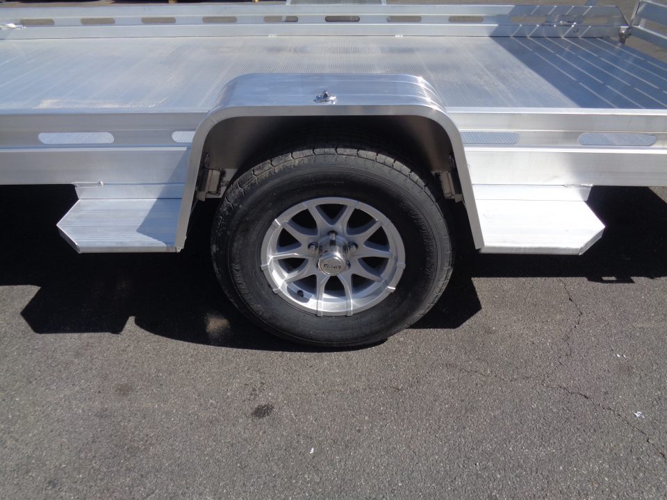 New 2027 Aluma * 7814S-TG * 14Ft Single Axle Utility Trailer w/ Tailgate