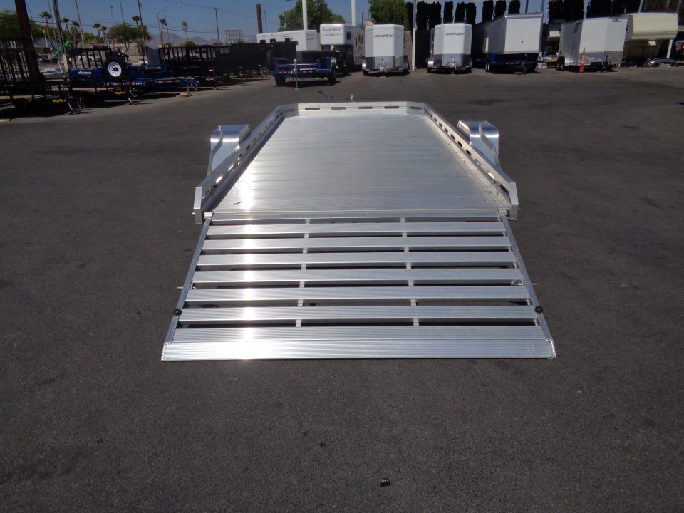 New 2027 Aluma * 7814S-TG * 14Ft Single Axle Utility Trailer w/ Tailgate