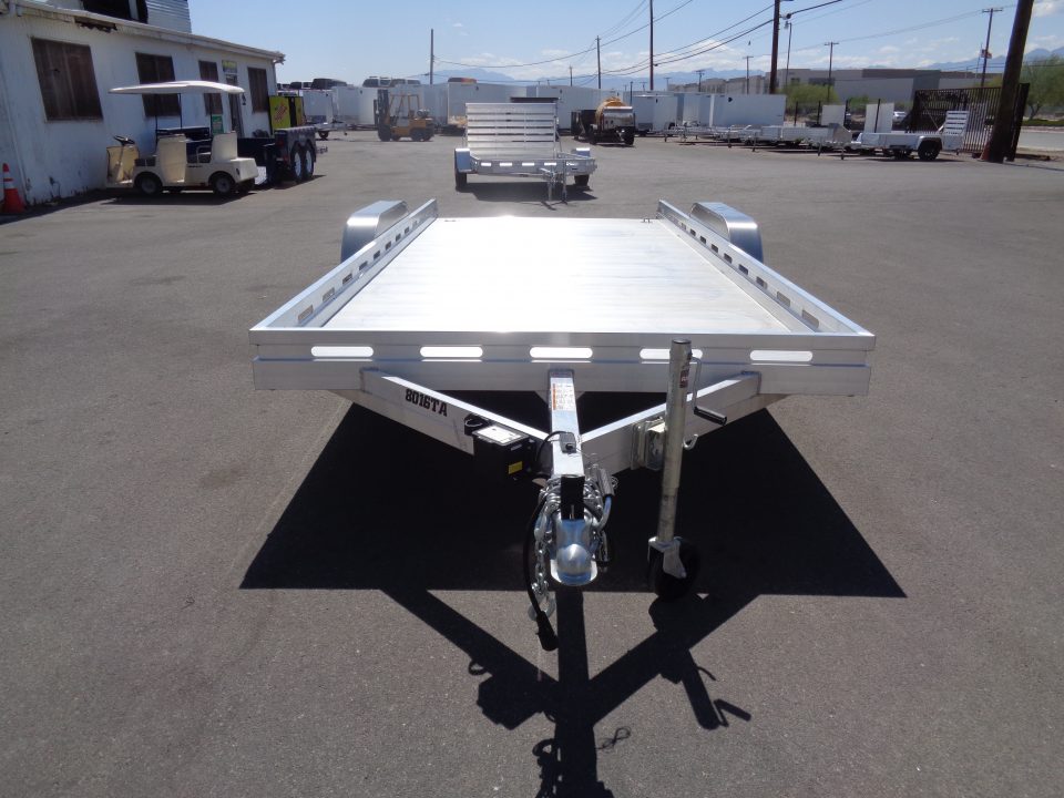 New 2027 Aluma * 8016R * 16Ft Tandem Axle 8.5K Aluminum Car Hauler
