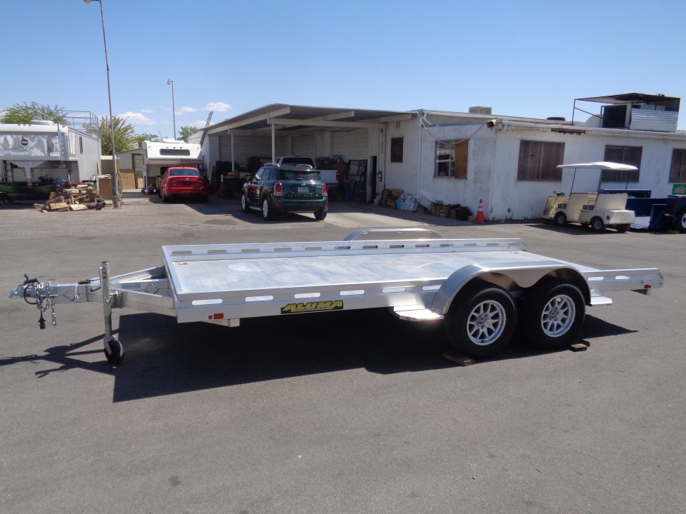 New 2027 Aluma * 8016R * 16Ft Tandem Axle 8.5K Aluminum Car Hauler