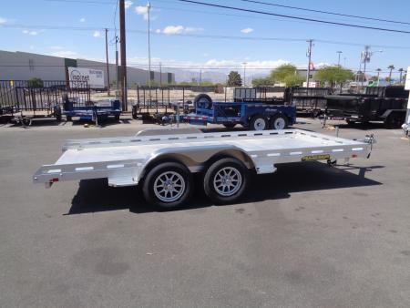 New 2027 Aluma * 8016R * 16Ft Tandem Axle 8.5K Aluminum Car Hauler