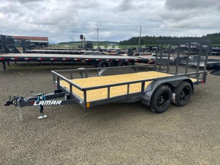 New 2026 LAMAR TRAILERS UC 83x14 7K Flatbed Trailer