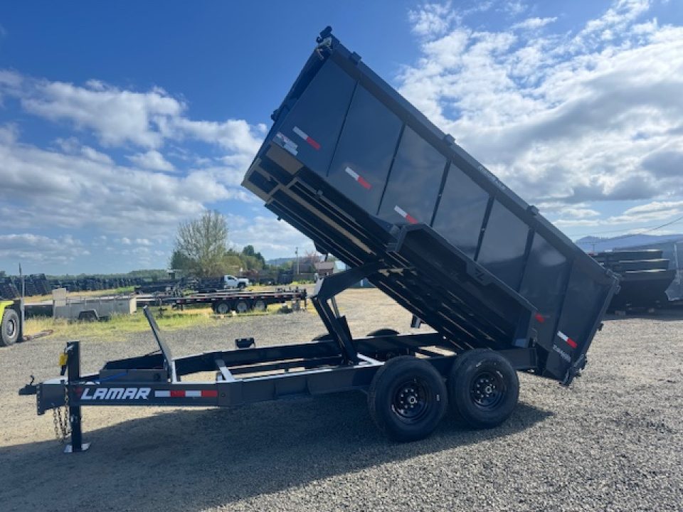 New 2026 LAMAR TRAILERS 83x14 14K DL27 Dump Trailer 48"SIDES