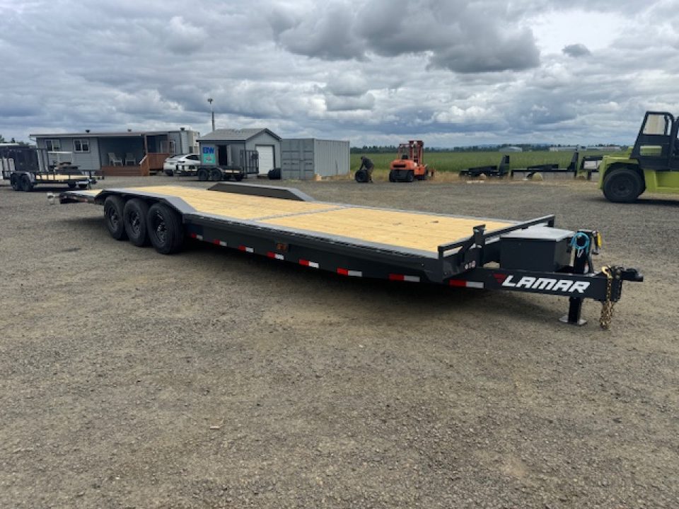 New 2026 LAMAR TRAILERS H8 102x32 21K Flatbed Trailer