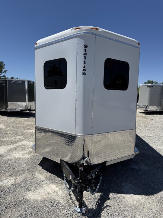 New 2026 Homesteader Trailer 214FB 2 HORSE STRAIGHT LOAD