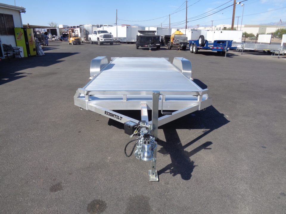 New 2027 Aluma * 8220H TILT * 20Ft Tandem Axle 10k Tilt Car Hauler