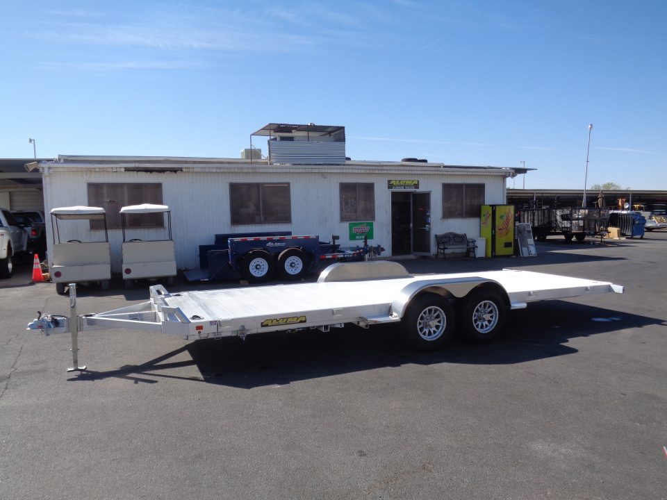 New 2027 Aluma * 8220H TILT * 20Ft Tandem Axle 10k Tilt Car Hauler