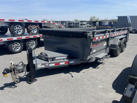 New 2026 Midsota Versadump 7x16 15.4K Dump Trailer