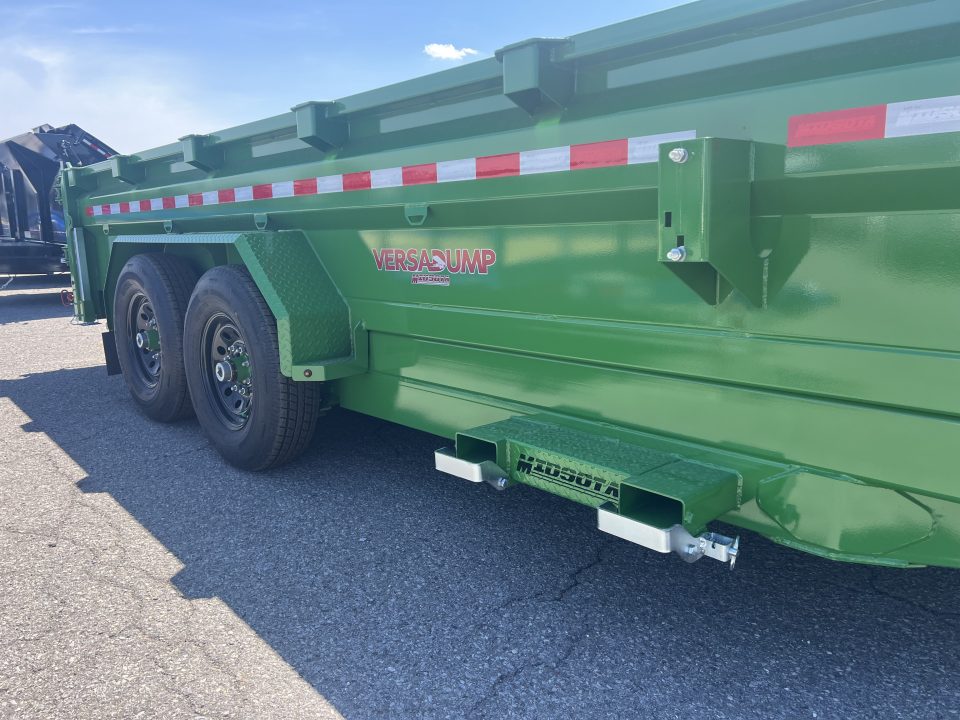 New 2026 Midsota Versadump 7x16 15.4K Dump Trailer