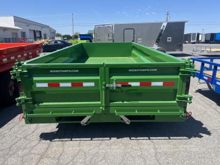 New 2026 Midsota Versadump 7x16 15.4K Dump Trailer