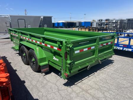 New 2026 Midsota Versadump 7x16 15.4K Dump Trailer