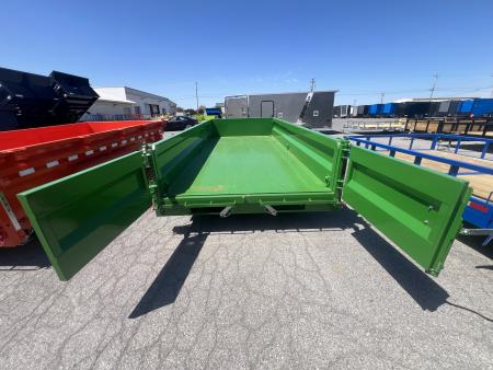 New 2026 Midsota Versadump 7x16 15.4K Dump Trailer