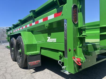 New 2026 Midsota Versadump 7x16 15.4K Dump Trailer