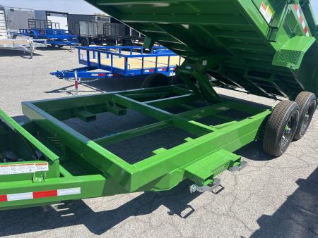 New 2026 Midsota Versadump 7x16 15.4K Dump Trailer