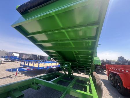 New 2026 Midsota Versadump 7x16 15.4K Dump Trailer