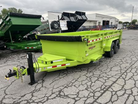New 2026 Midsota Versadump 7x16 17.6K Dump Trailer