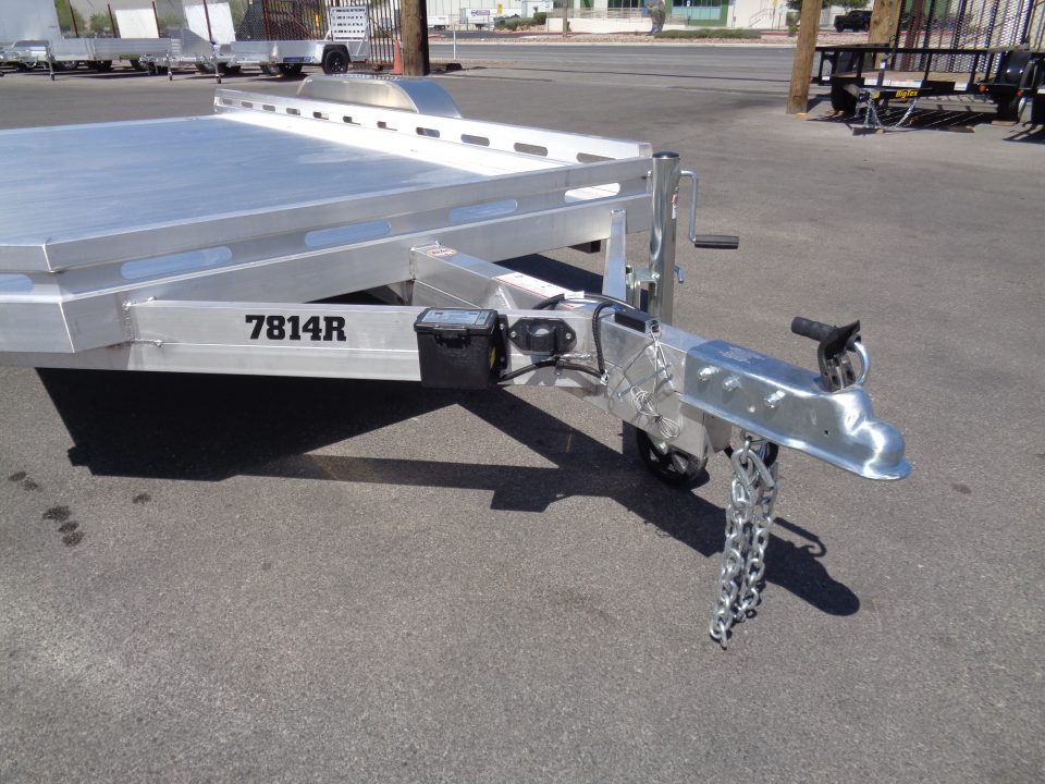 New 2027 ALUMA * 7814R * 14Ft Tandem Axle 7k Car Hauler