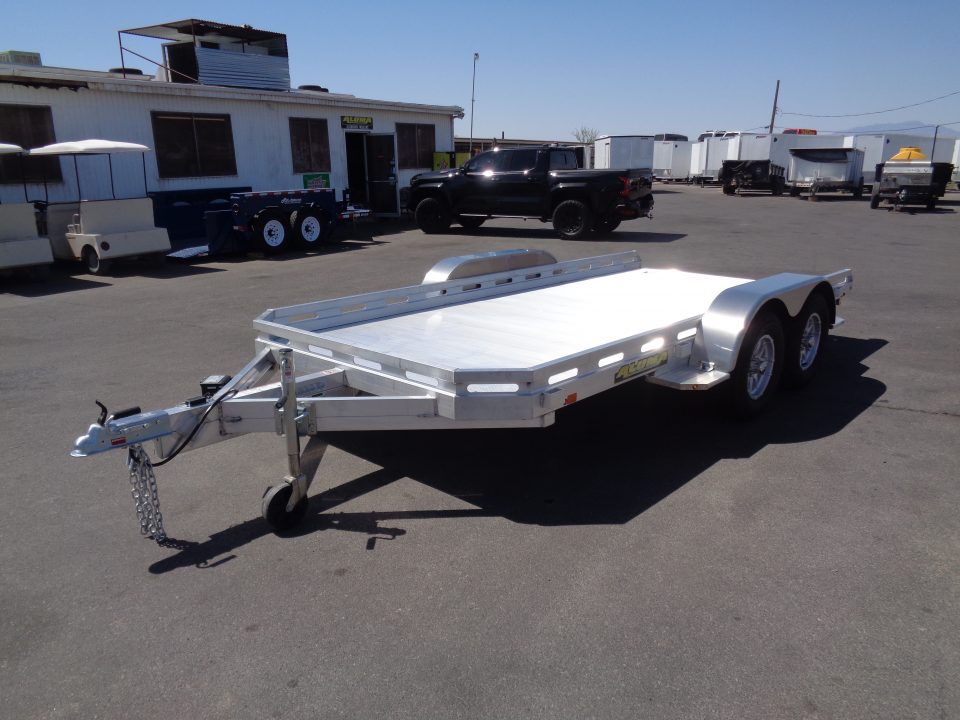 New 2027 ALUMA * 7814R * 14Ft Tandem Axle 7k Car Hauler