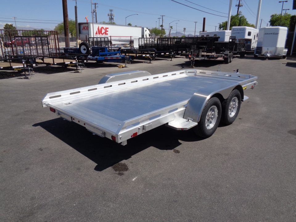 New 2027 ALUMA * 7814R * 14Ft Tandem Axle 7k Car Hauler