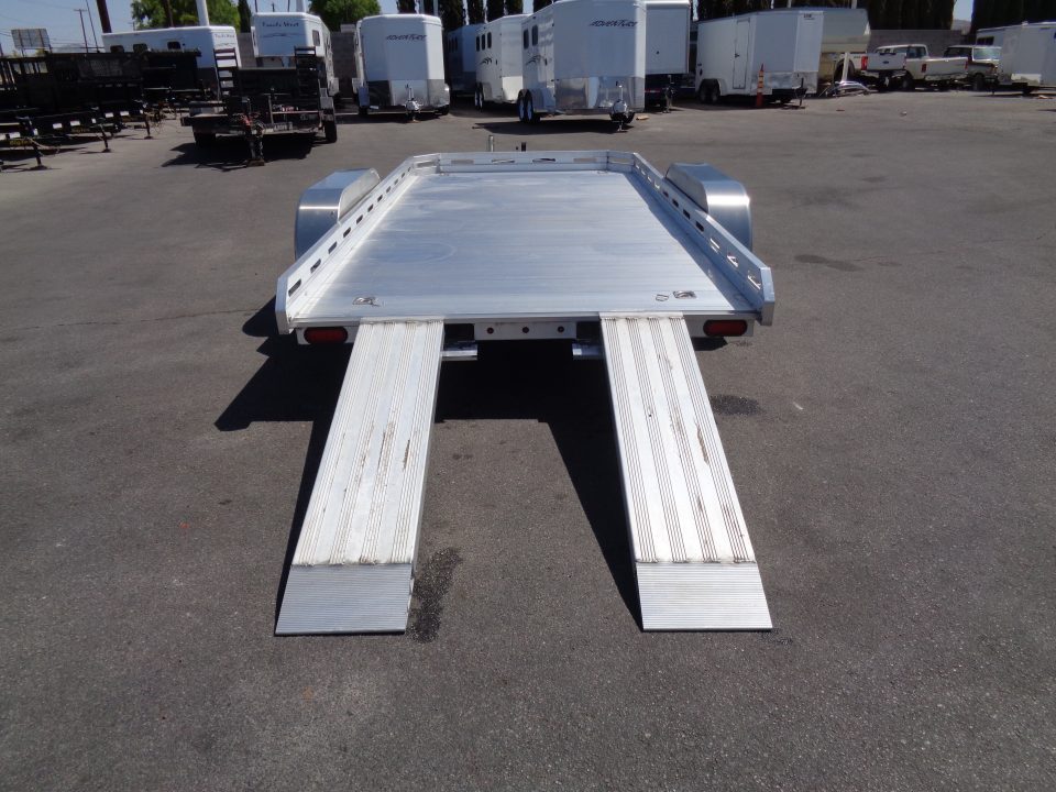 New 2027 ALUMA * 7814R * 14Ft Tandem Axle 7k Car Hauler