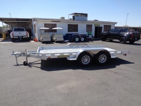 New 2027 ALUMA * 7814R * 14Ft Tandem Axle 7k Car Hauler