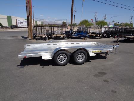 New 2027 ALUMA * 7814R * 14Ft Tandem Axle 7k Car Hauler