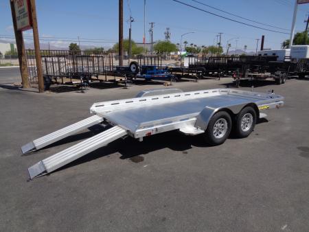 New 2027 ALUMA * 7814R * 14Ft Tandem Axle 7k Car Hauler