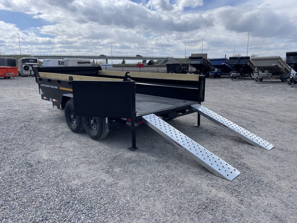 New 2026 Southland Trailers 7X14 14K Dump Trailer