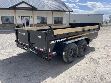 New 2026 Southland Trailers 7X14 14K Dump Trailer