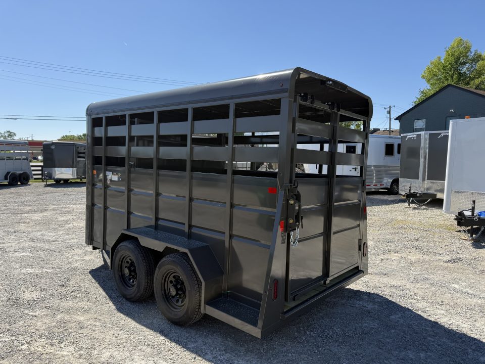 New 2026 Valley Trailers 14' STOCK TRAILER 7' TALL