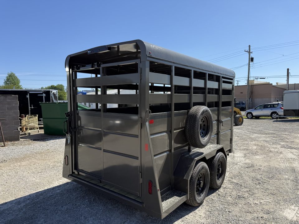 New 2026 Valley Trailers 14' STOCK TRAILER 7' TALL