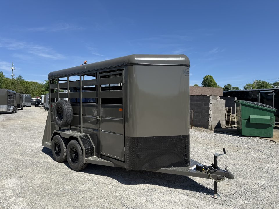 New 2026 Valley Trailers 14' STOCK TRAILER 7' TALL